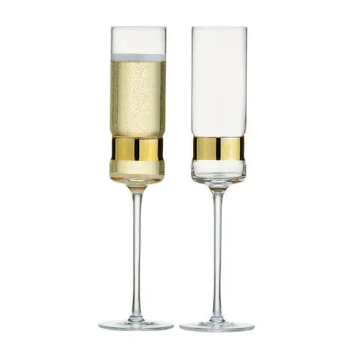 SoHo Champagne Flutes - Set of 2
