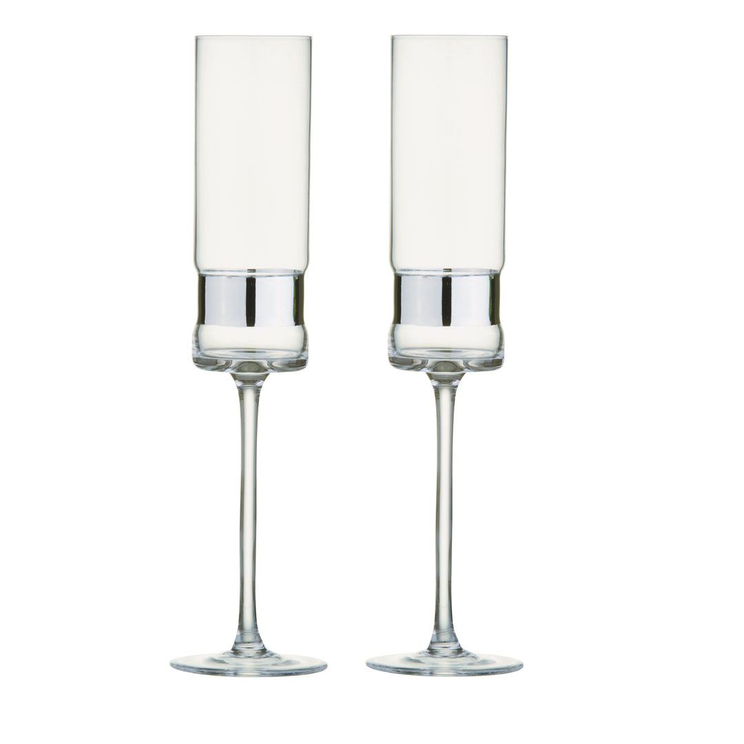 SoHo Champagne Flutes - Set of 2