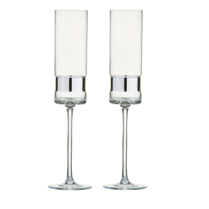 SoHo Champagne Flutes - Set of 2
