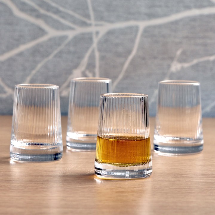 Empire Shot Glasses Clear – Set of 4