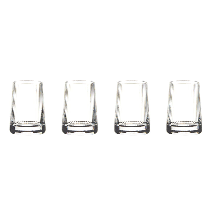 Empire Shot Glasses Clear – Set of 4