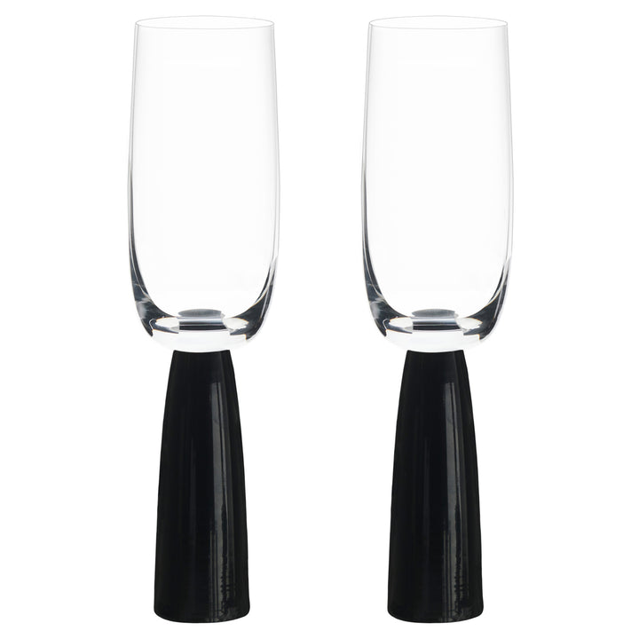 Oslo Champagne Flutes Frost - Set of 2