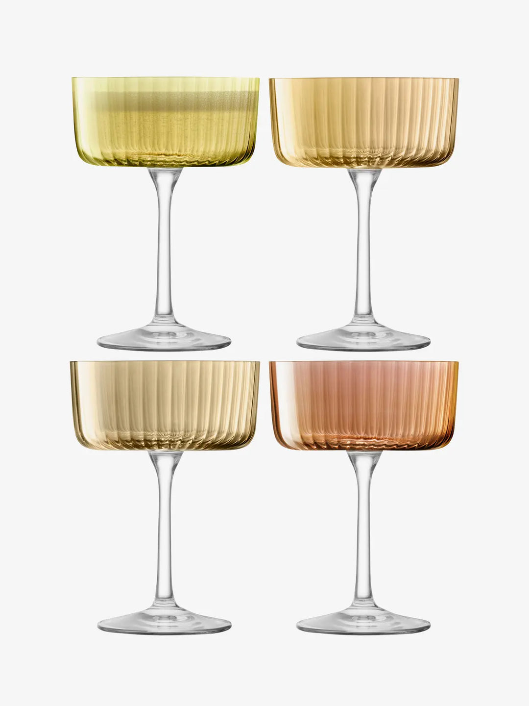 Gems Champagne/Cocktail Glass 8oz - Set of 4