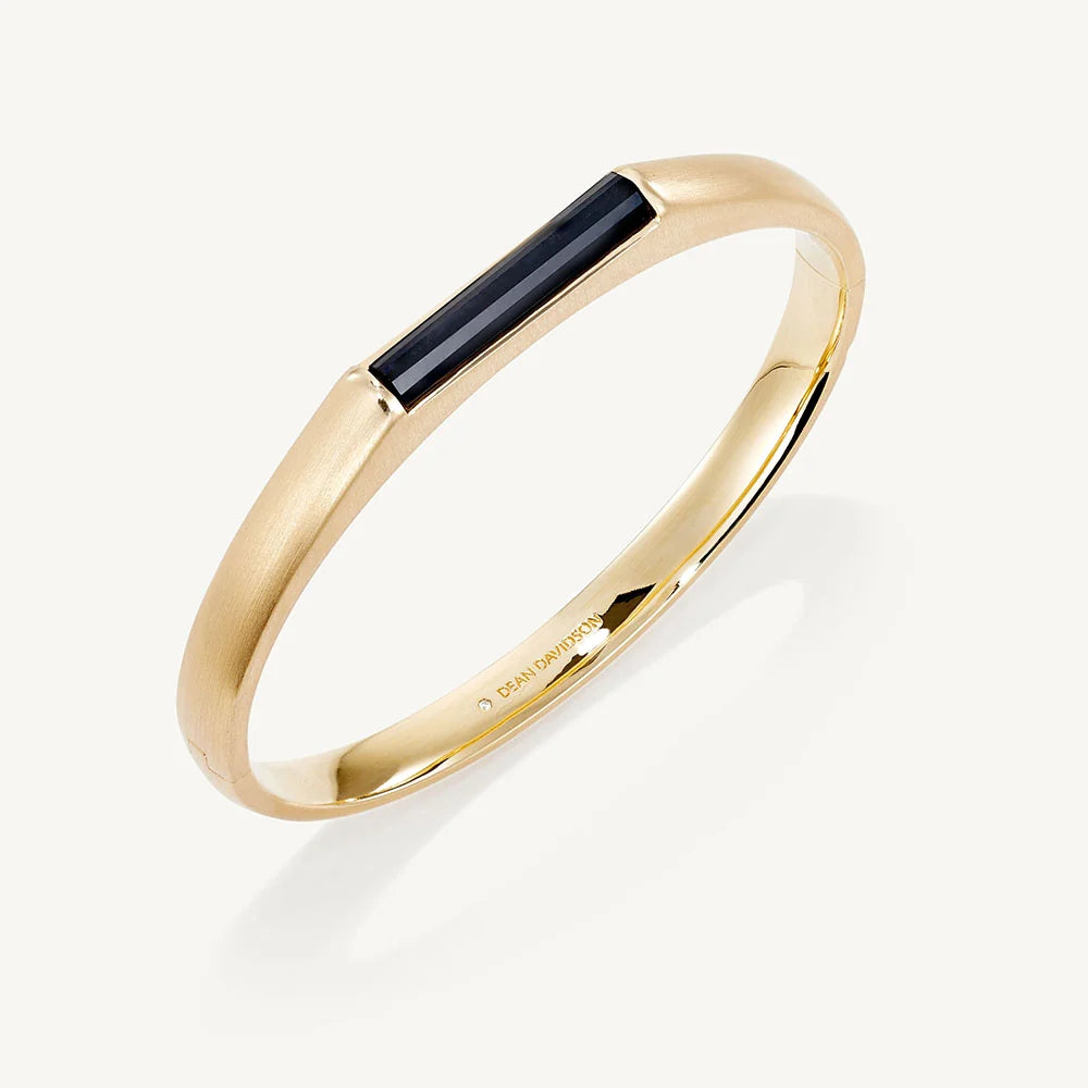 Revival Gemstone Bangle - Black Onyx
