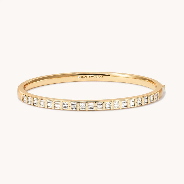 Gia Bangle - White CZ