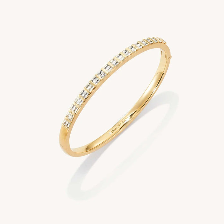 Gia Bangle - White CZ
