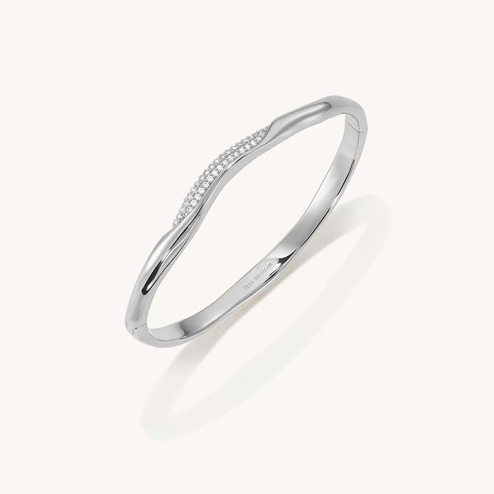 Charlotte Cuff  - White CZ
