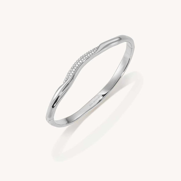 Charlotte Cuff  - White CZ