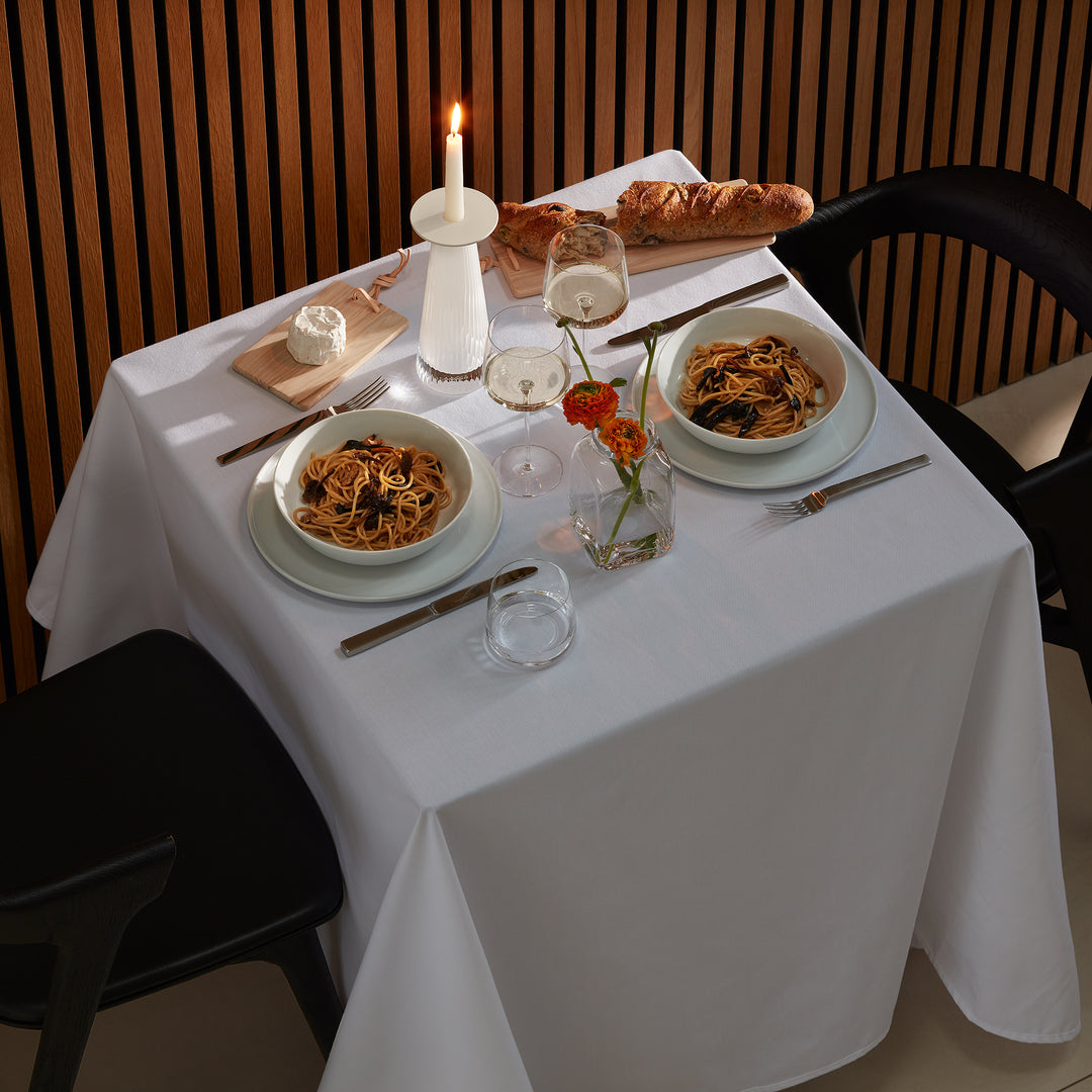 Beacon Candle Holder/Vase H22cm White/Chalk White