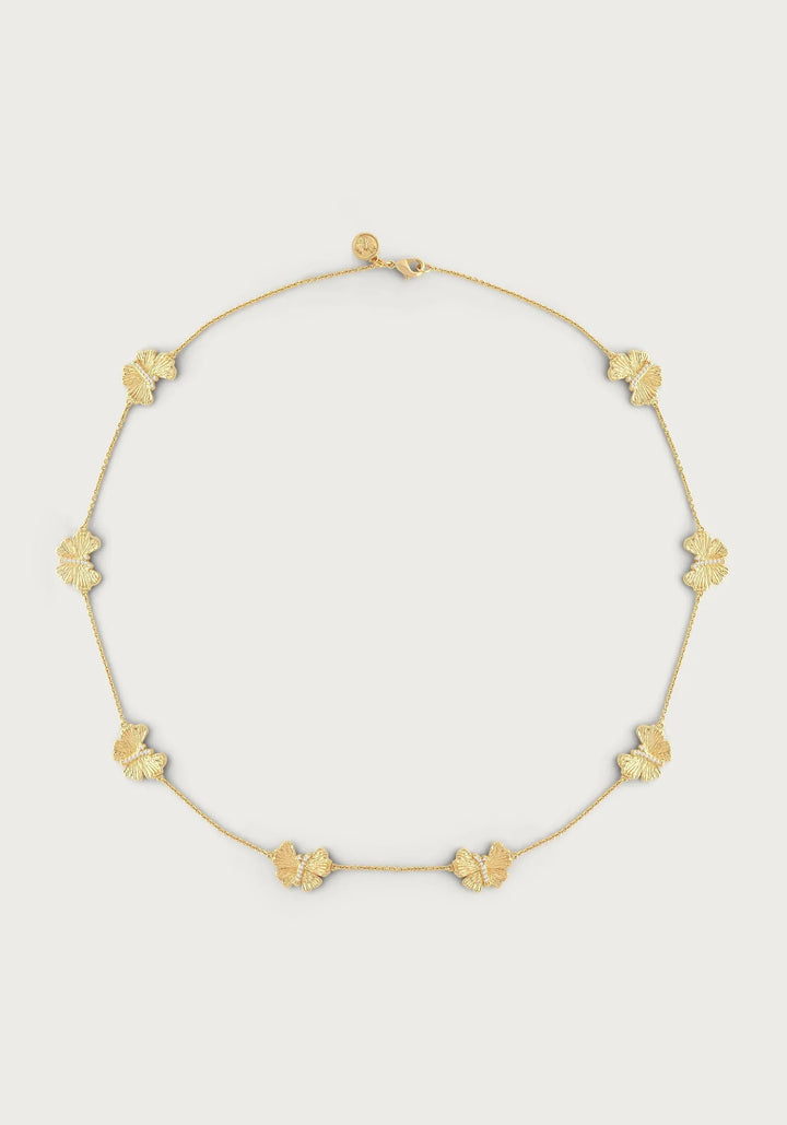 Butterfly Station Necklace