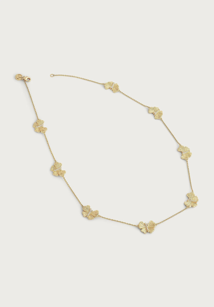 Butterfly Station Necklace