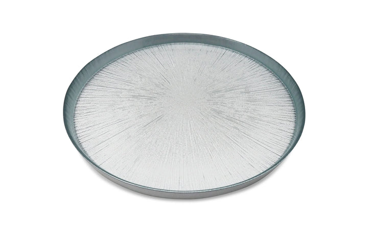 Set of 4 Crystal Glass Chargers - Classic Touch