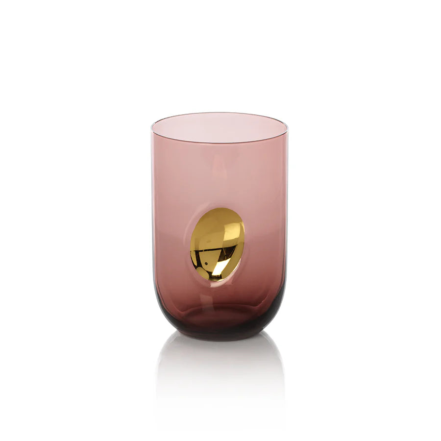 Aperitivo Tumbler with Gold Accent