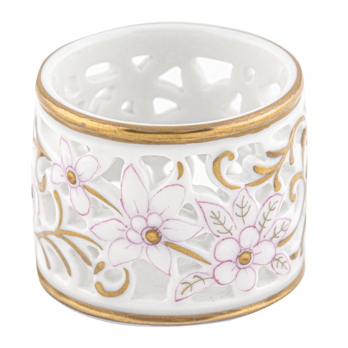 Pierced Napkin Ring, Raspberry