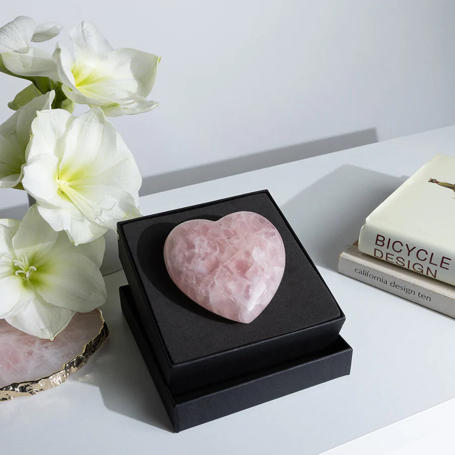Cuore Heart, Rose Quartz