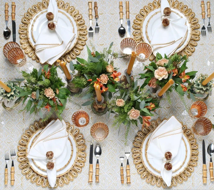 Casbah Placemat in Natural & Brown