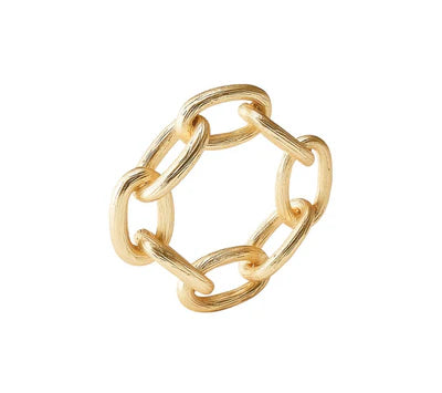 Chain Link Napkin Rings - Set of 4