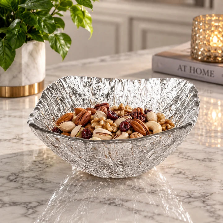 Silver Bowl Single Bowl