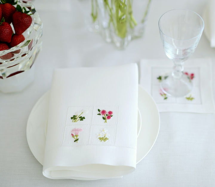 Colored Window Box Napkin