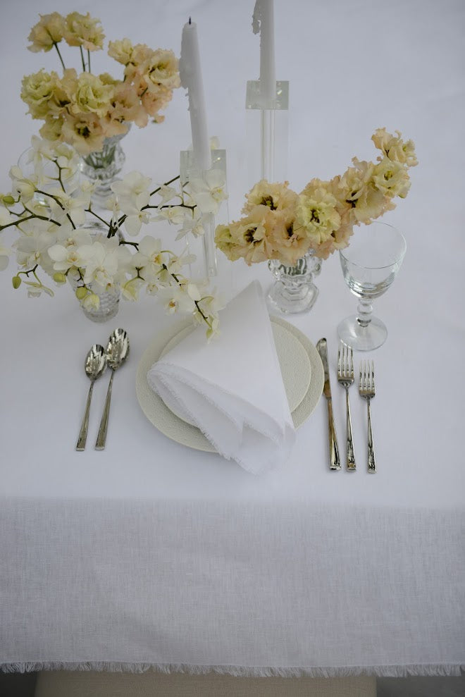 Frayed Edge Placemat - 14" x 14"