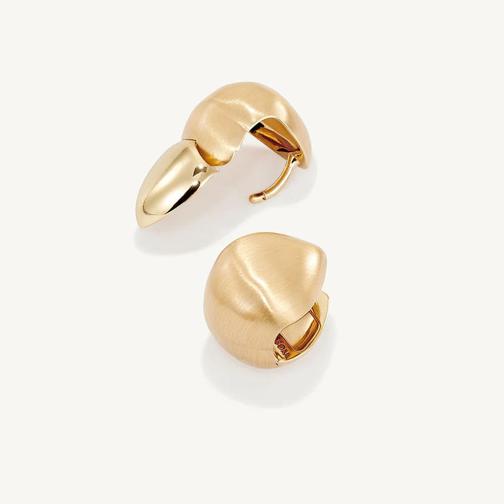Serra Huggie Hoops- Gold