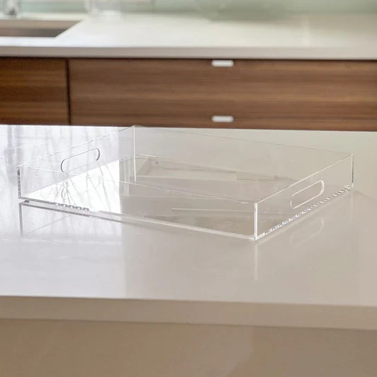 Elegant Lucite Tray
