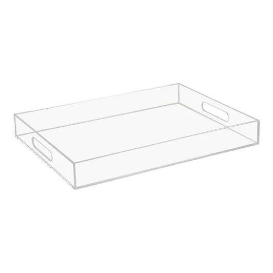 Elegant Lucite Tray