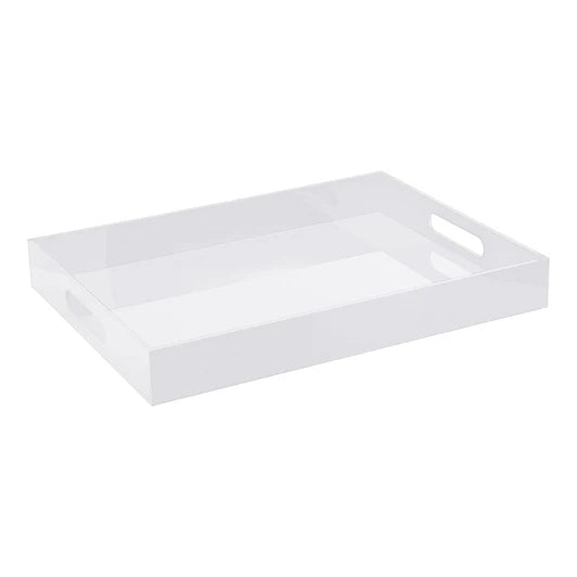 Elegant Lucite Tray