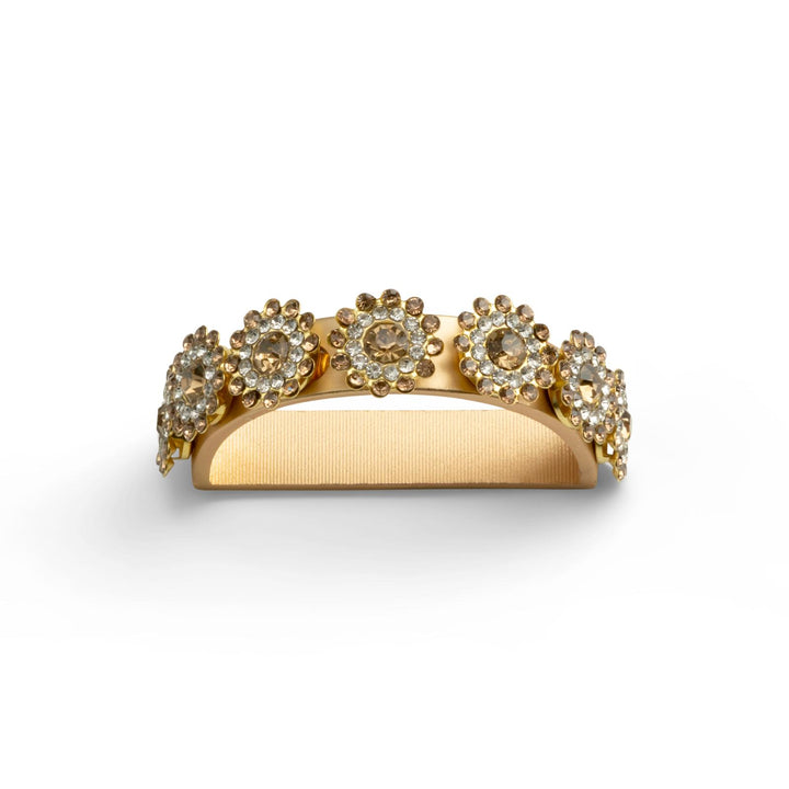 Gold Bar Napkin Ring - Set of 4