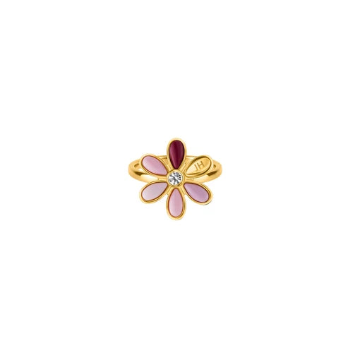 Fiori Di Mare Burgundy Chips Ring