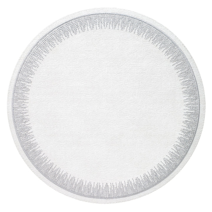 Flare Embroidered Round Placemats- Set of 4