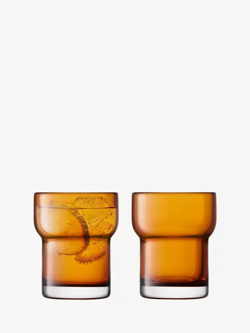 Utility Tumbler- Amber, Set of 2