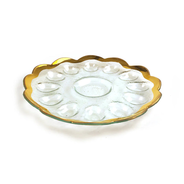 Roman Antique Deviled Egg Platter