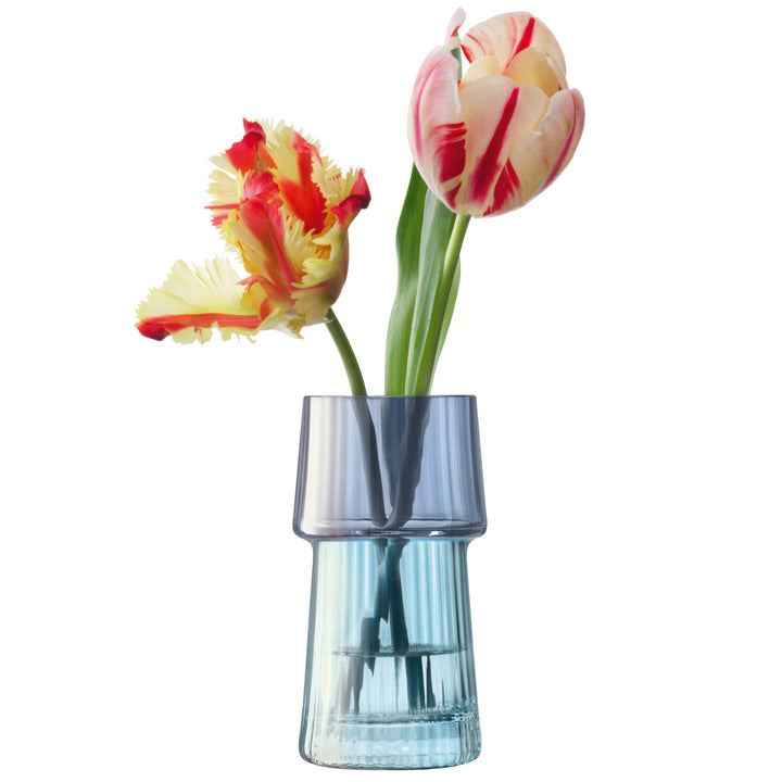 Gems Vase H12cm Sapphire