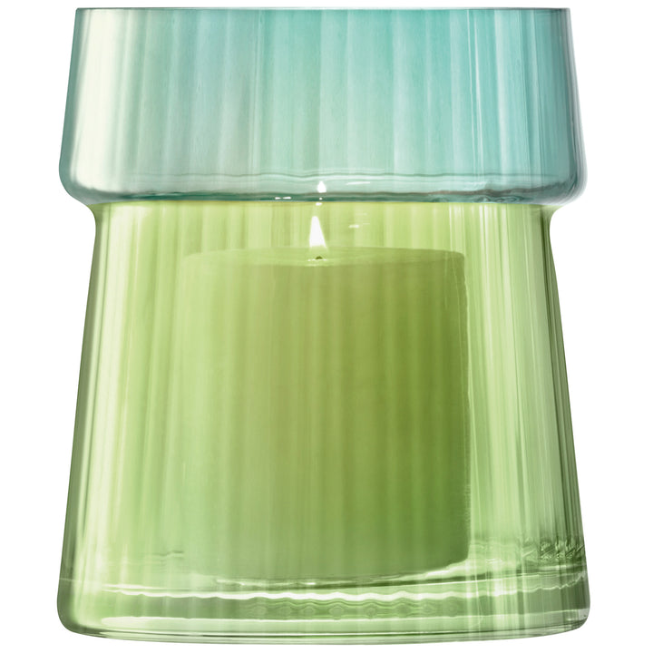 Gems Vase/Lantern H15cm Jade