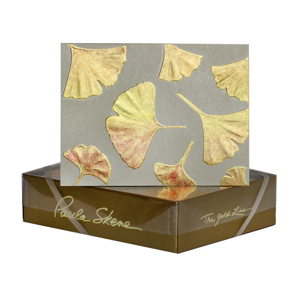 Ginkgo Pattern Greeting Card