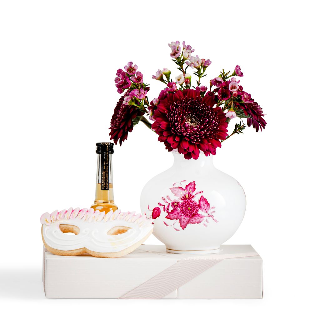 Purim Herend Raspberry Vase