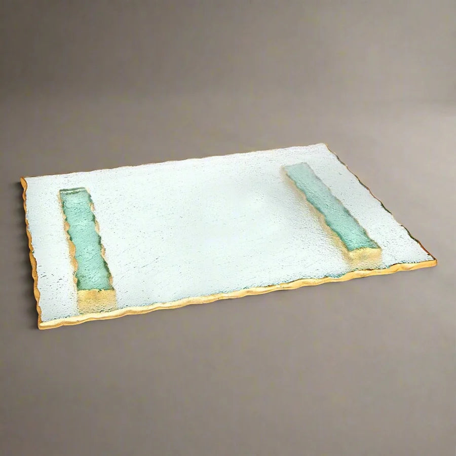 Harper Gold Raw Edge Challah Board