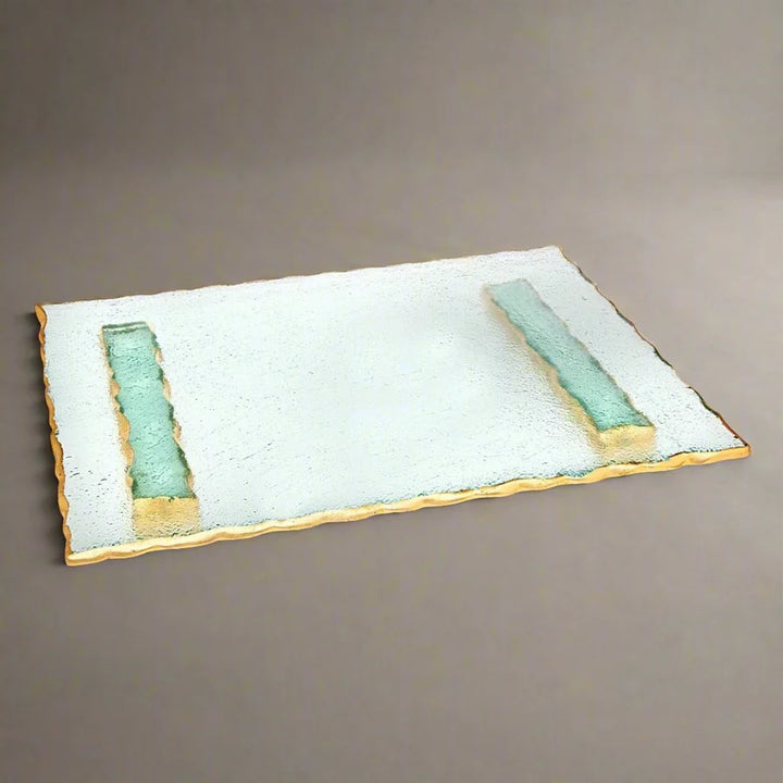 Harper Gold Raw Edge Challah Board
