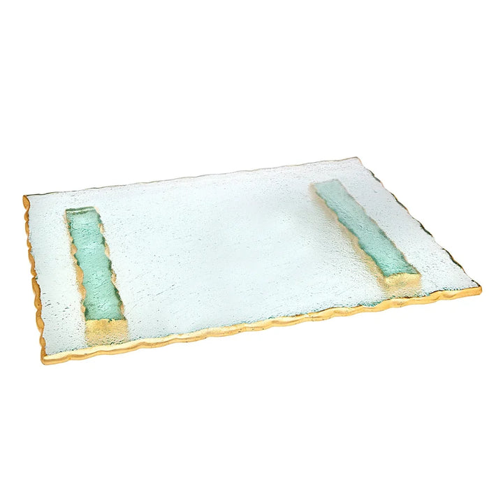 Harper Gold Raw Edge Challah Board