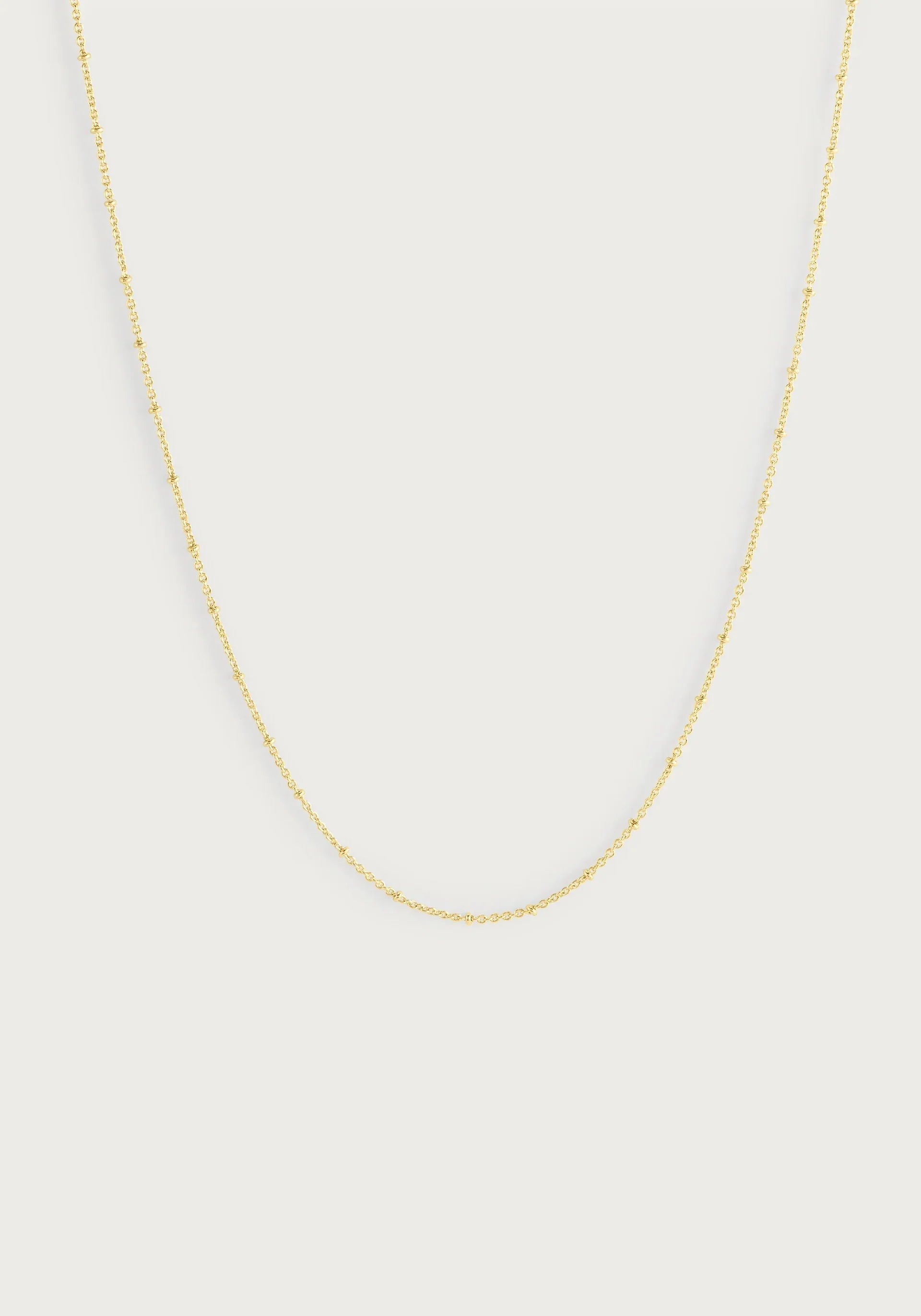 Molten Bead Chain Necklace - Gold – DecoDine