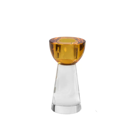 Glass Crystal Candlesticks