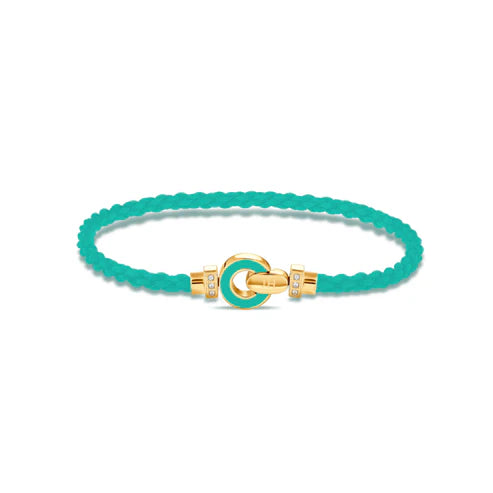 Nereida Cord with Zirconia Turquoise