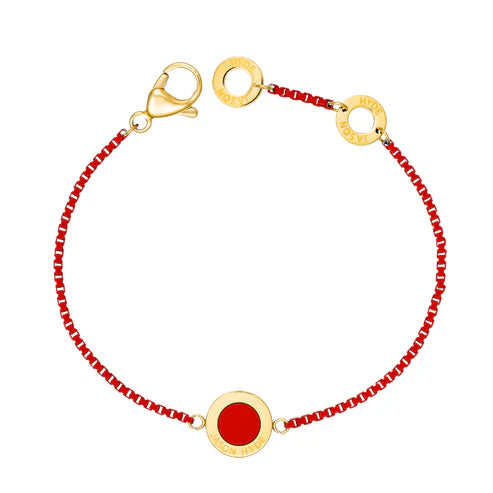 Ocean Red Chain Red Chip Bracelet