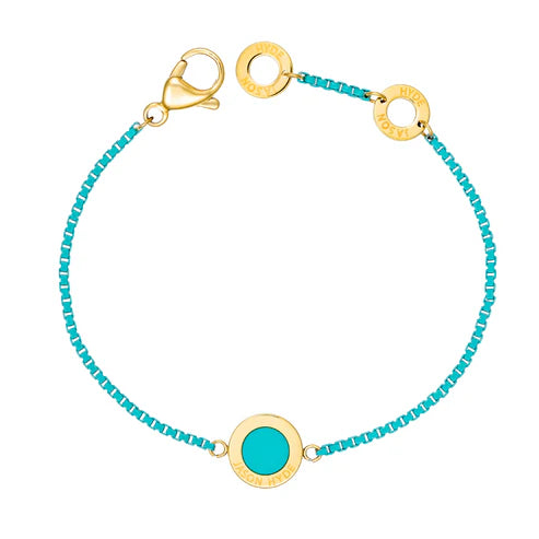 Ocean Turquoise Chain Turquoise Chip Bracelet