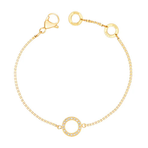 Ocean White Chip with Zirconia Bracelet