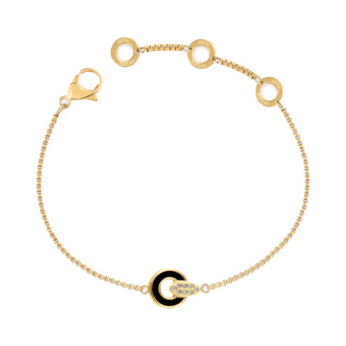 Nereida Black Chip with Zirconia Bracelet