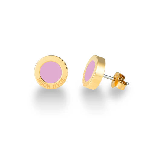 Ocean Fondant Pink Chip Earrings