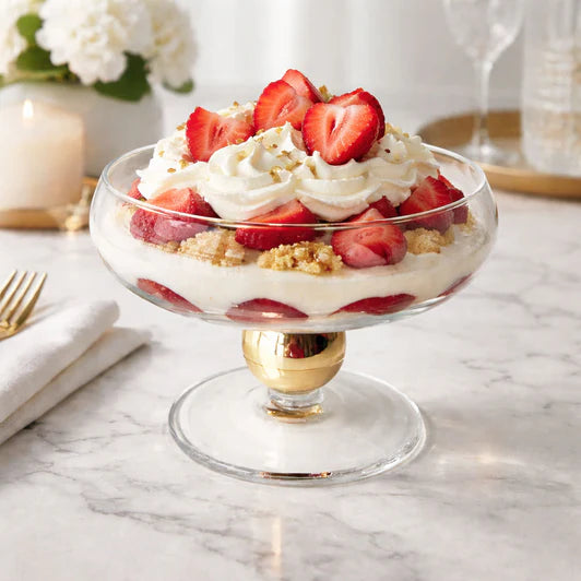 Dessert Dishes on Pedestal 4pk