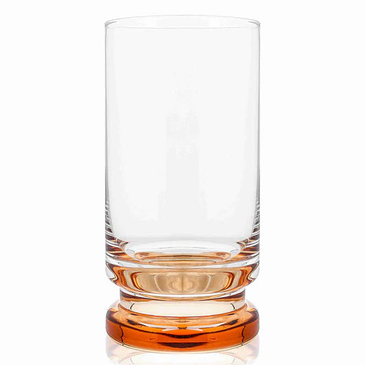 Colored Base Highball Glasses 6pk